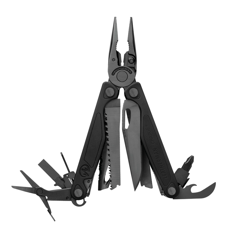 Leatherman Charge® + Black | 19 Tools | Multi Tool | Engravable 