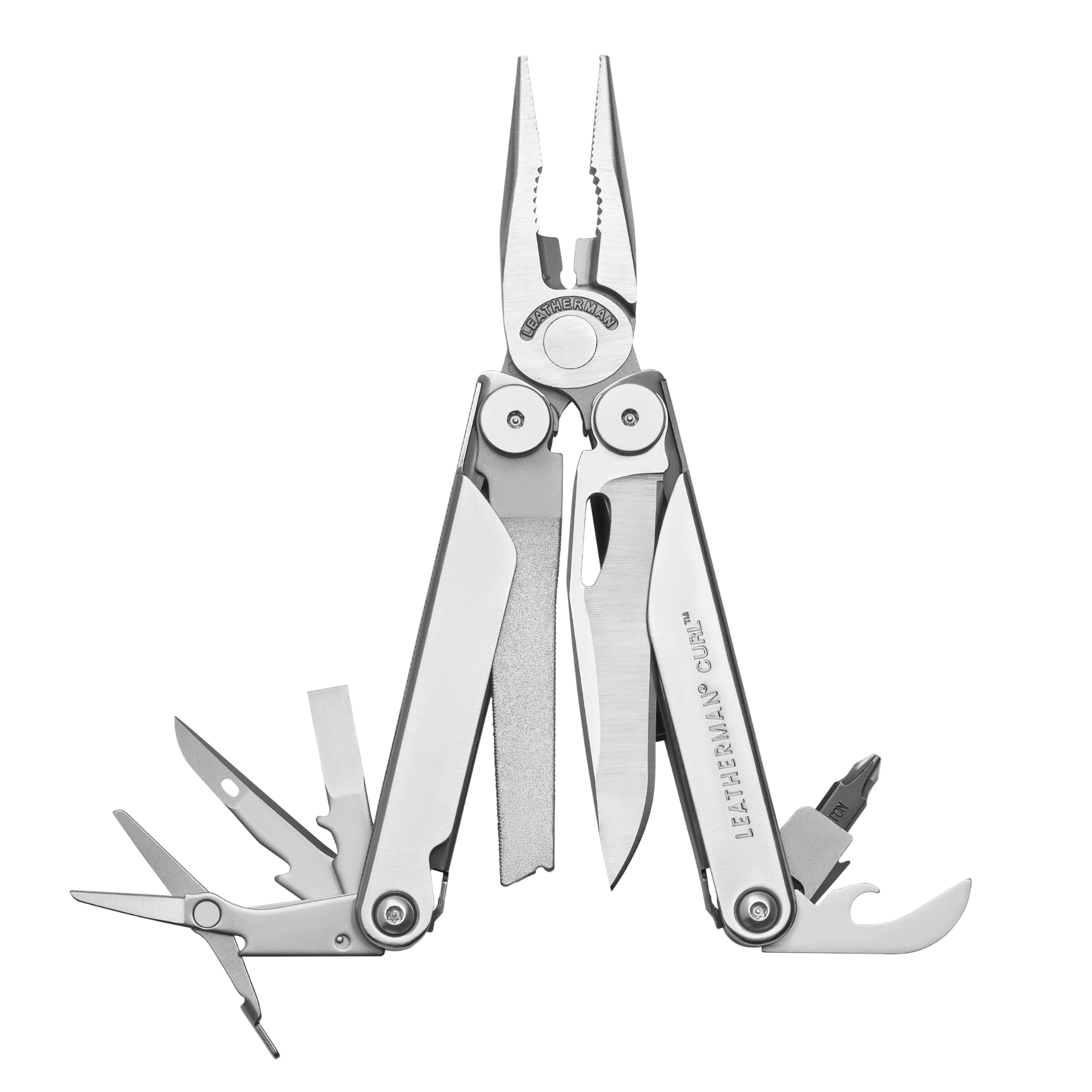 Leatherman Curl™, Multi Tool, 15 Tools, Stainless Steel, Lightweight, Engravable